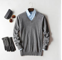 Men’s Knit Sweater in Classic Quarter Zip Style | Warm Winter Jumper
