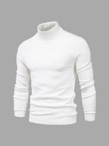Men’s Turtleneck Jumper in Classic Knitwear Style | Elegant Roll Neck Sweater