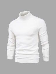 Men’s Turtleneck Jumper in Classic Knitwear Style | Elegant Roll Neck Sweater