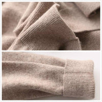 Men’s Knit Sweater in Classic Quarter Zip Style | Warm Winter Jumper
