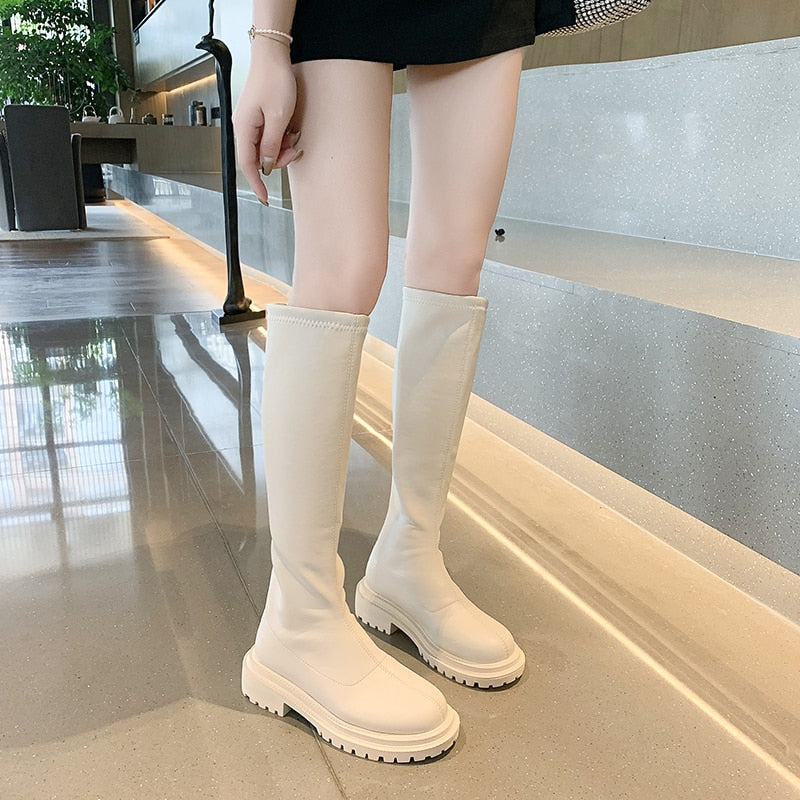 Women’s Knee High Winter Boots in Durable Design | Warm Ladies Long Boots