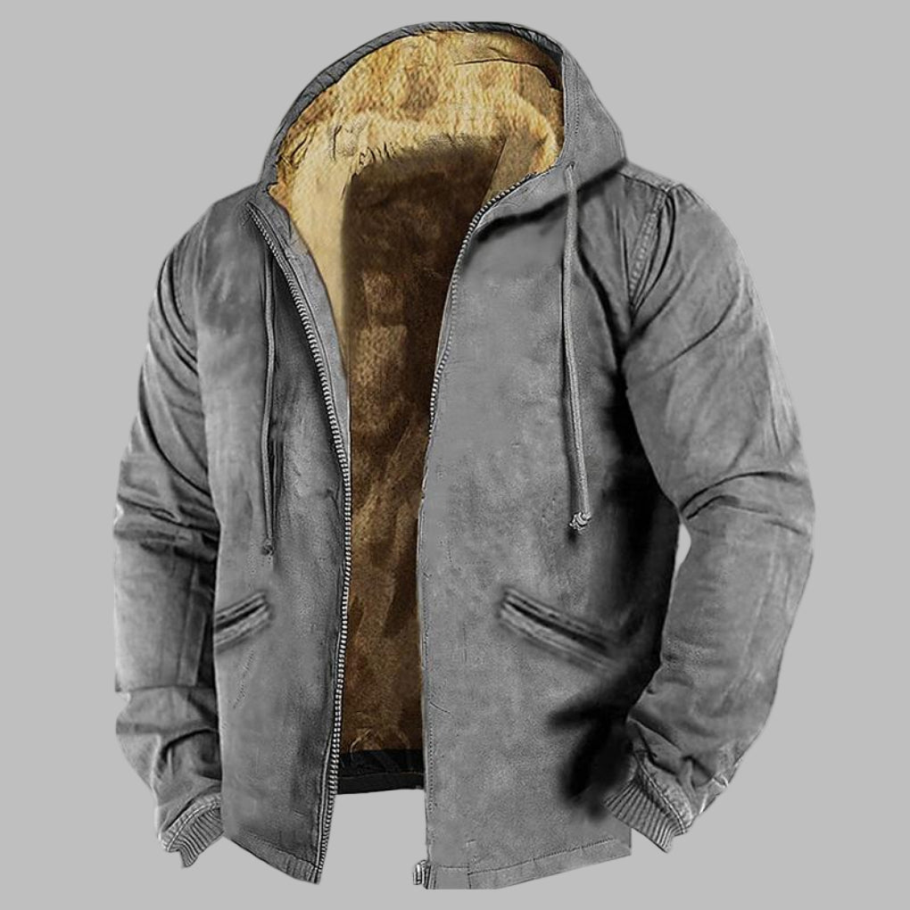 Men’s Camouflage Winter Jacket in Outdoor Style | Warm Waterproof Coat