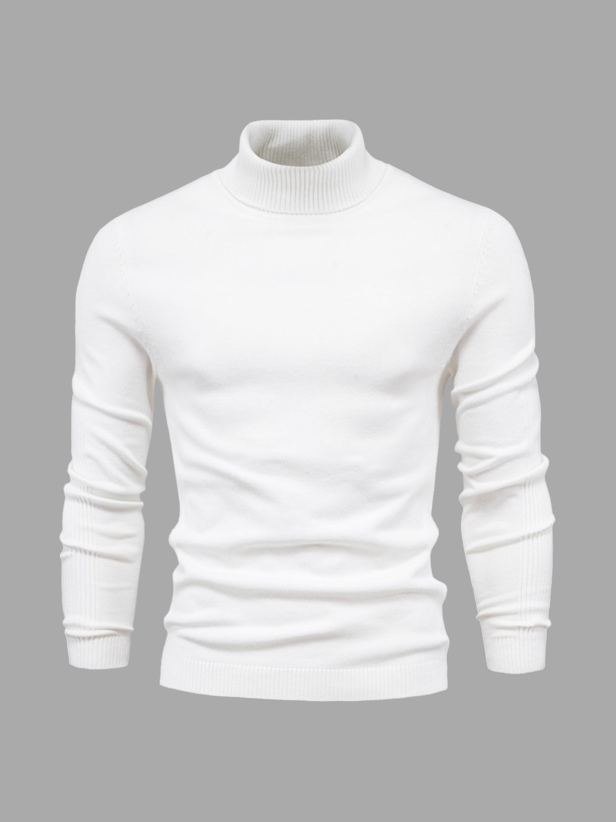 Men’s Turtleneck Jumper in Classic Knitwear Style | Elegant Roll Neck Sweater