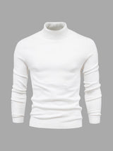 Men’s Turtleneck Jumper in Classic Knitwear Style | Elegant Roll Neck Sweater