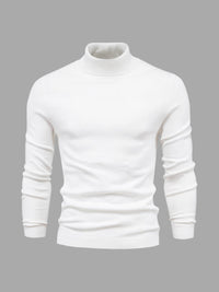 Men’s Turtleneck Jumper in Classic Knitwear Style | Elegant Roll Neck Sweater