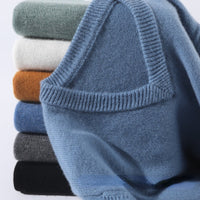 Men’s Knit Sweater in Classic Quarter Zip Style | Warm Winter Jumper
