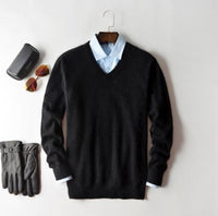 Men’s Knit Sweater in Classic Quarter Zip Style | Warm Winter Jumper