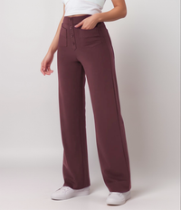 High Waist Wide Leg Trousers | Vintage Style | Relaxed Fit