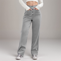 High Waist Wide Leg Trousers | Vintage Style | Relaxed Fit