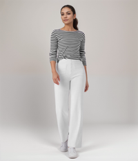 High Waist Wide Leg Trousers | Vintage Style | Relaxed Fit