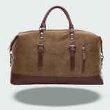 Travel Duffle Bag | Vintage Canvas | Spacious Weekender Style