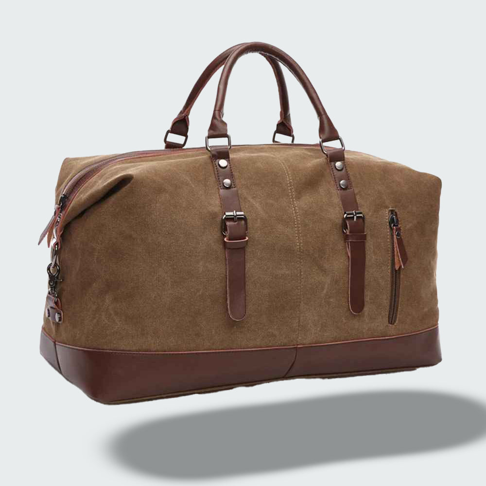 Travel Duffle Bag | Vintage Canvas | Spacious Weekender Style