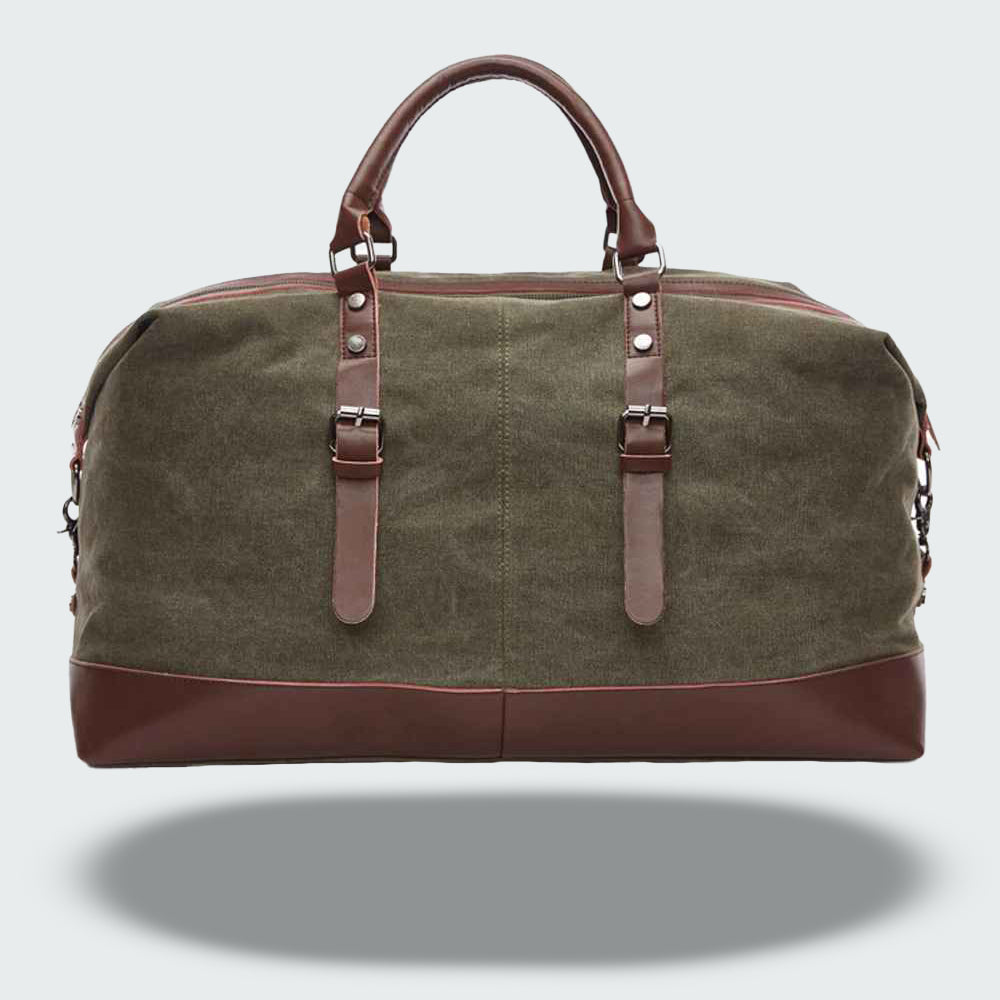 Travel Duffle Bag | Vintage Canvas | Spacious Weekender Style