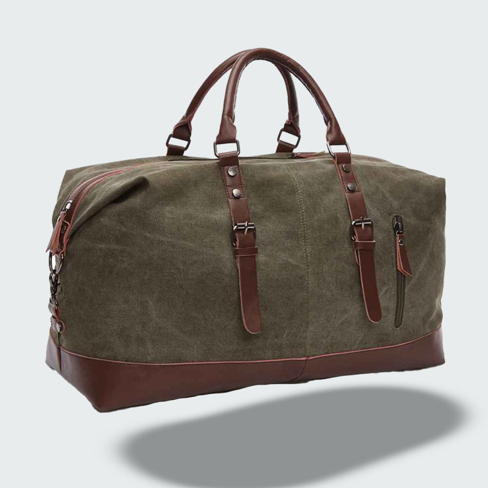 Travel Duffle Bag | Vintage Canvas | Spacious Weekender Style
