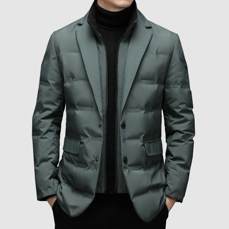 Men’s Puffer Jacket in Classic Winter Style | Warm Quilted Jacket for Everyday Wear