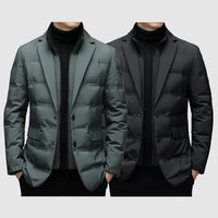 Men’s Puffer Jacket in Classic Winter Style | Warm Quilted Jacket for Everyday Wear