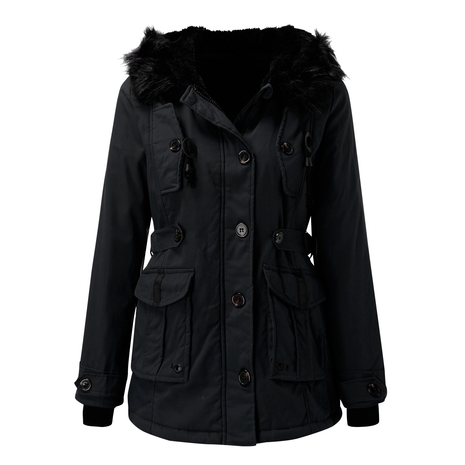 Women’s Winter Parka | Hooded Warm Coat | Windproof Casual Outerwear | Cold-Weather Protection