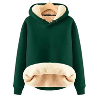 Women’s Fleece Lined Hoodie Jacket with Pockets | Warm Winter Sweatshirt