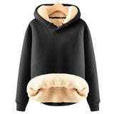 Women’s Fleece Lined Hoodie Jacket with Pockets | Warm Winter Sweatshirt