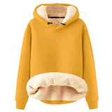 Women’s Fleece Lined Hoodie Jacket with Pockets | Warm Winter Sweatshirt