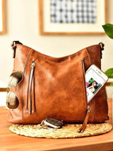 Women’s Handbag in Vintage Inspired Style | Elegant Shoulder Cross Body Bag