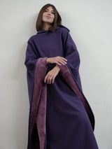 Unisex Poncho Hoodie in Fleece Style | Oversized Warm Hooded Sweatshirt
