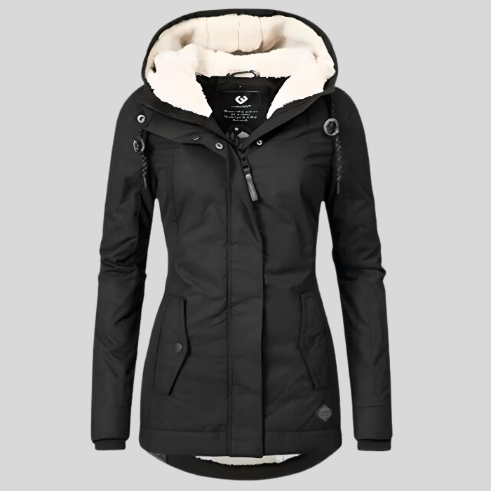 Women’s Waterproof Winter Coat | Hooded Long Jacket | Warm Insulated Outerwear | Stylish Weatherproof Layer
