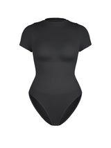 Bodysuit Women | Short Sleeve Shapewear Bodysuit Tummy Control