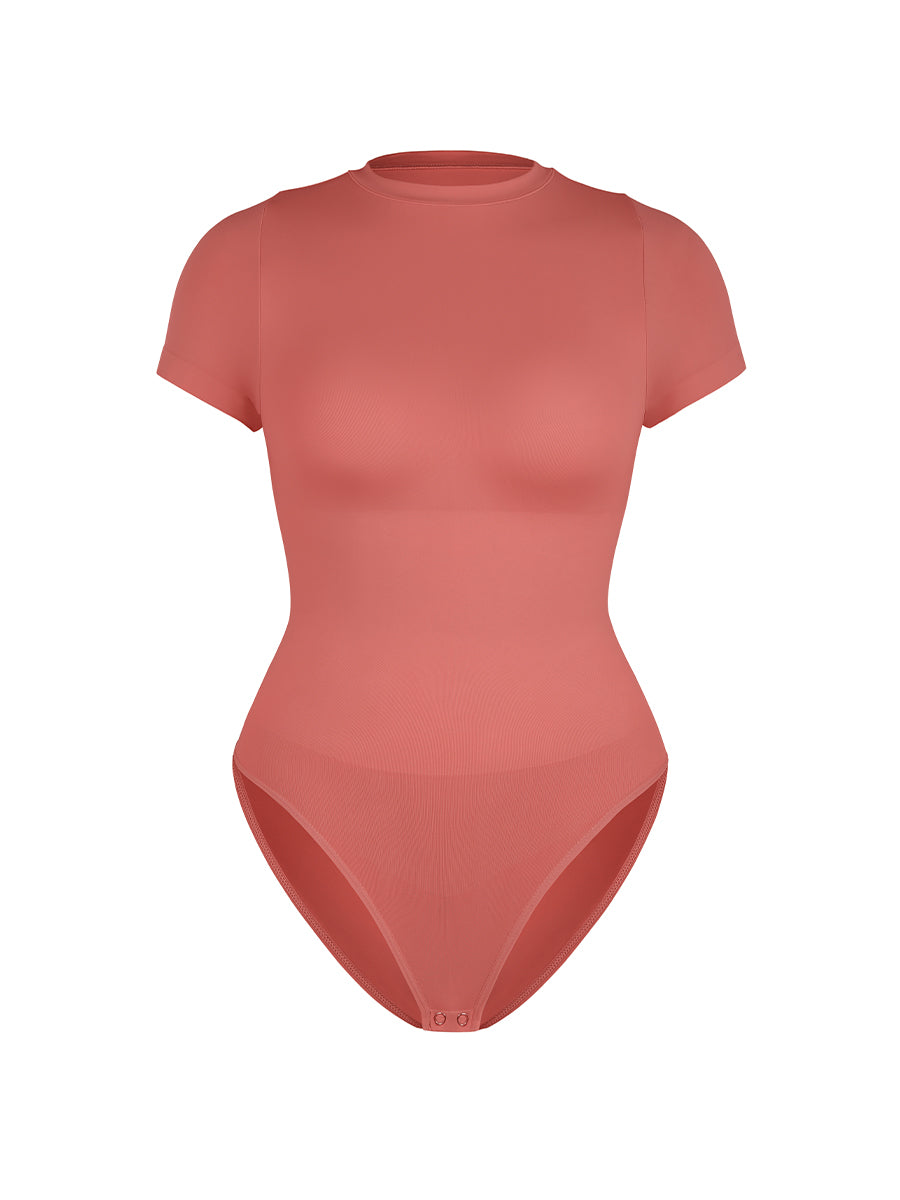Bodysuit Women | Short Sleeve Shapewear Bodysuit Tummy Control