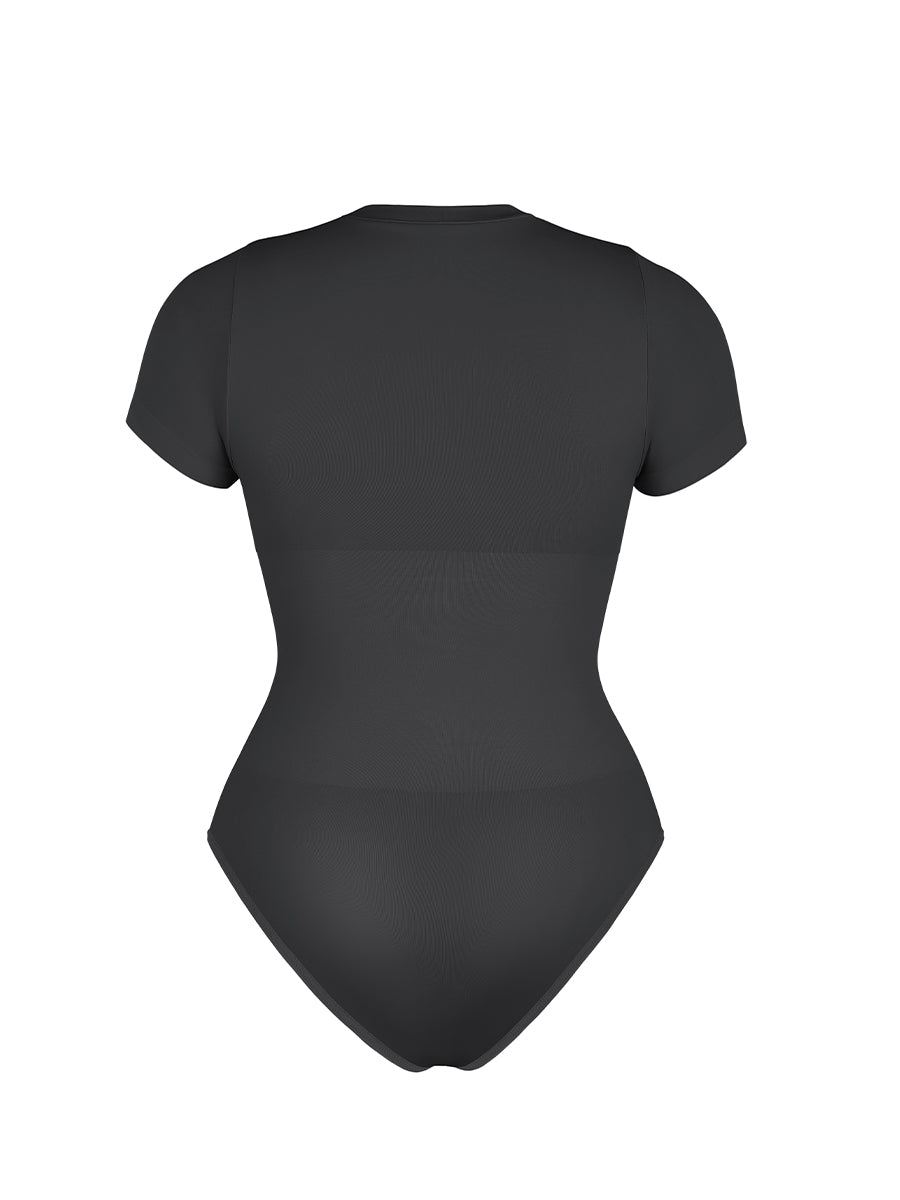 Bodysuit Women | Short Sleeve Shapewear Bodysuit Tummy Control