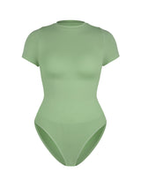 Bodysuit Women | Short Sleeve Shapewear Bodysuit Tummy Control