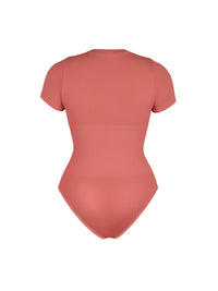 Bodysuit Women | Short Sleeve Shapewear Bodysuit Tummy Control