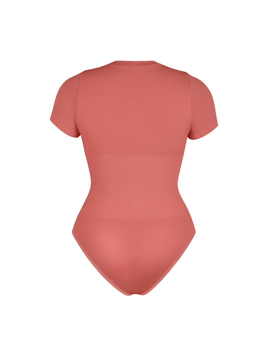 Bodysuit Women | Short Sleeve Shapewear Bodysuit Tummy Control