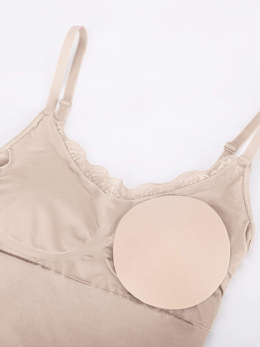 Bodysuit Women | Lace Seamless Shapewear Bodysuit Tummy Control