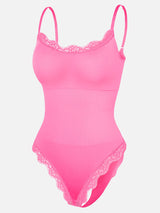 Bodysuit Women | Lace Seamless Shapewear Bodysuit Tummy Control