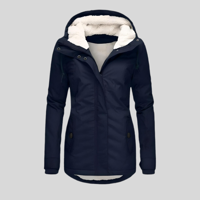 Women’s Waterproof Winter Coat | Hooded Long Jacket | Warm Insulated Outerwear | Stylish Weatherproof Layer