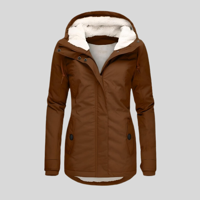 Women’s Waterproof Winter Coat | Hooded Long Jacket | Warm Insulated Outerwear | Stylish Weatherproof Layer