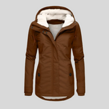 Women’s Waterproof Winter Coat | Hooded Long Jacket | Warm Insulated Outerwear | Stylish Weatherproof Layer