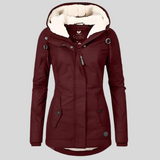 Women’s Waterproof Winter Coat | Hooded Long Jacket | Warm Insulated Outerwear | Stylish Weatherproof Layer