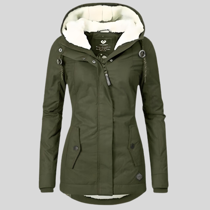 Women’s Waterproof Winter Coat | Hooded Long Jacket | Warm Insulated Outerwear | Stylish Weatherproof Layer