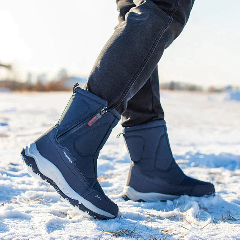 Unisex Waterproof Winter Boots | Insulated Non Slip Walking Shoes