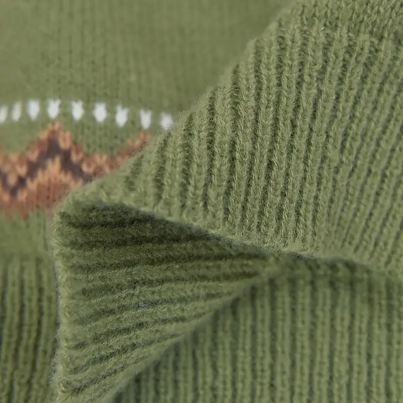 Men’s Vintage Knit Sweater in Relaxed Fit | Classic Retro Jumper for Everyday Wear