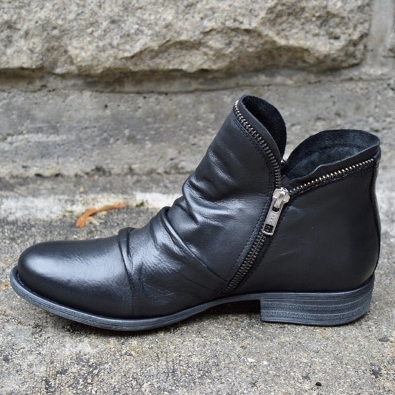 Women’s Ankle Boots | Yellow Autumn Winter Footwear | Comfortable Everyday Boots | Stylish Supportive Design