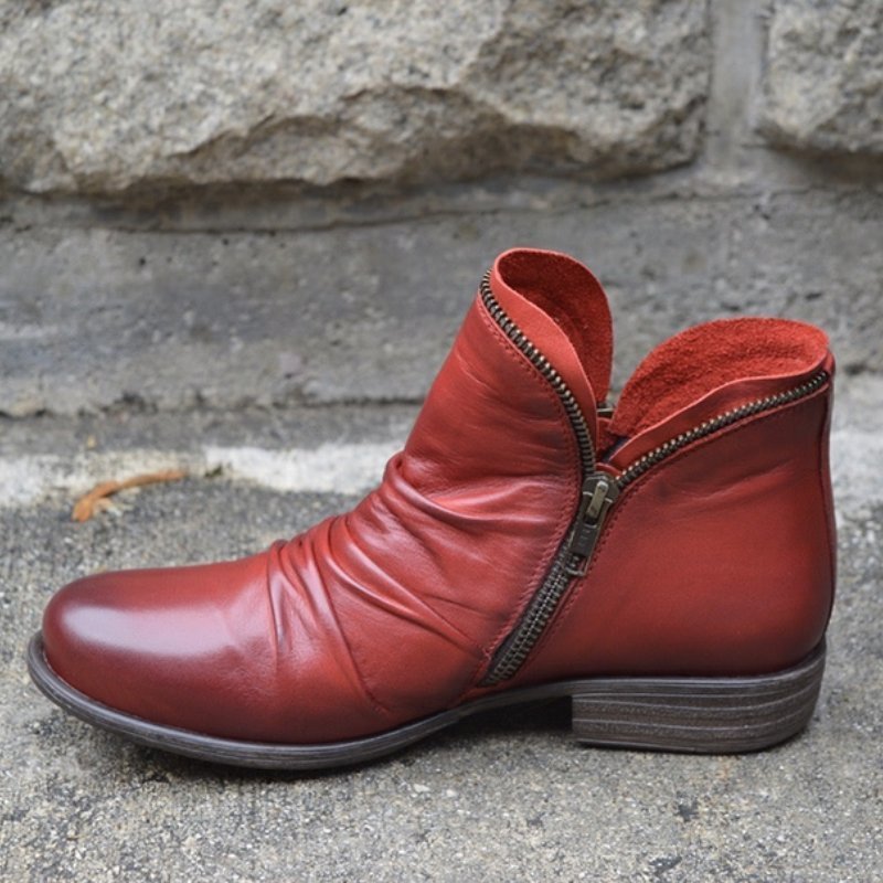 Women’s Ankle Boots | Yellow Autumn Winter Footwear | Comfortable Everyday Boots | Stylish Supportive Design