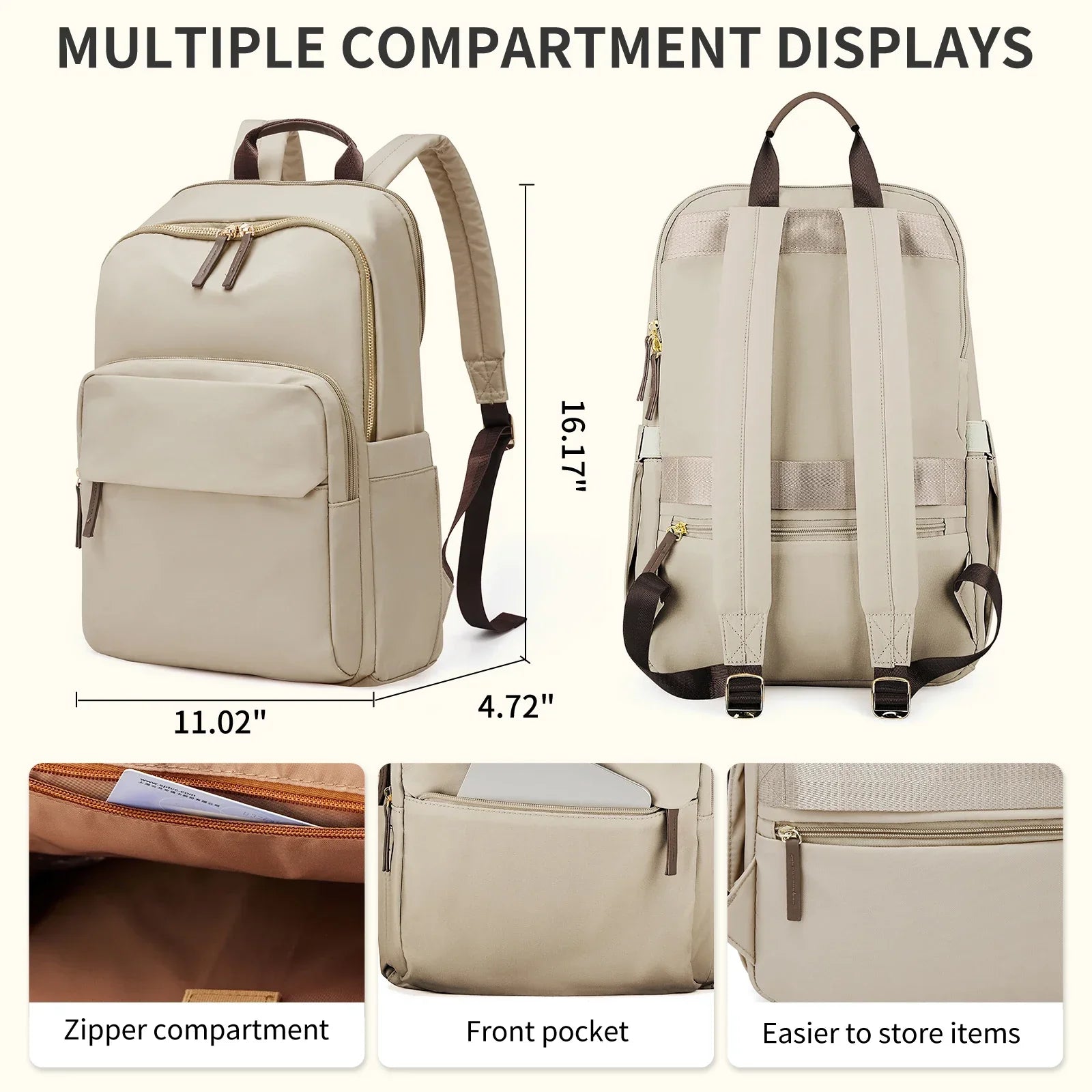 Men’s and Women’s Travel Backpack in Spacious 20–35L Design | Durable Waterproof Rucksack