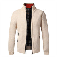 Men’s Zip Up Cardigan in Classic Knitwear Style | Smart Casual Sweater