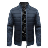 Men’s Checked Fleece Jacket in Casual Zip-Up Style | Warm Winter Jacket