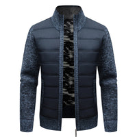 Men’s Checked Fleece Jacket in Casual Zip-Up Style | Warm Winter Jacket