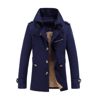 Men’s Trench Coat in Classic Long Style | Smart Casual Overcoat for All Seasons
