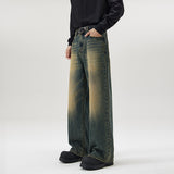 Men’s Baggy Jeans in Washed Vintage Style | Loose Fit Denim Trousers